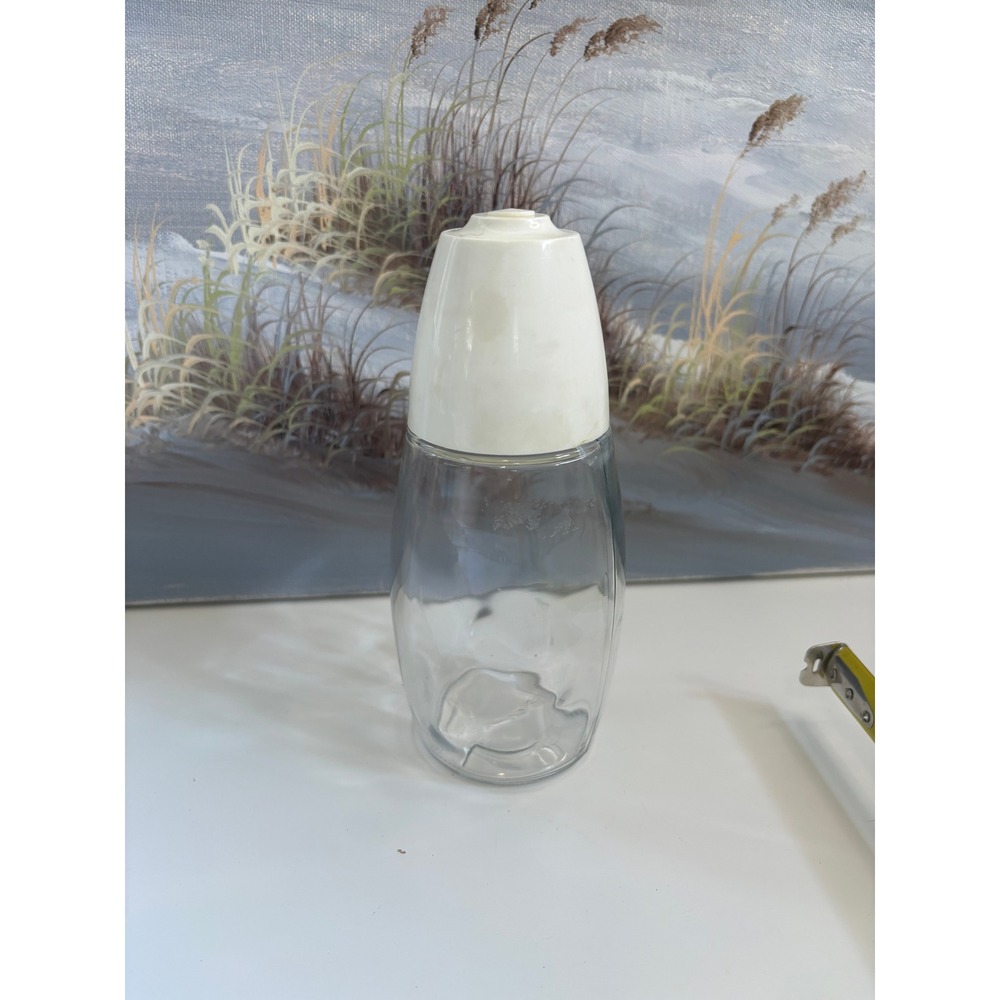 Vintage Gemco Glass Salt or Pepper Shaker 7.5 Inch